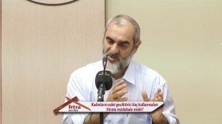 176) Kadınların Adet Geciktirici İlaç Kullanmaları Fıtrata Müdahale midir_-Nureddin Yıldız (fetva)