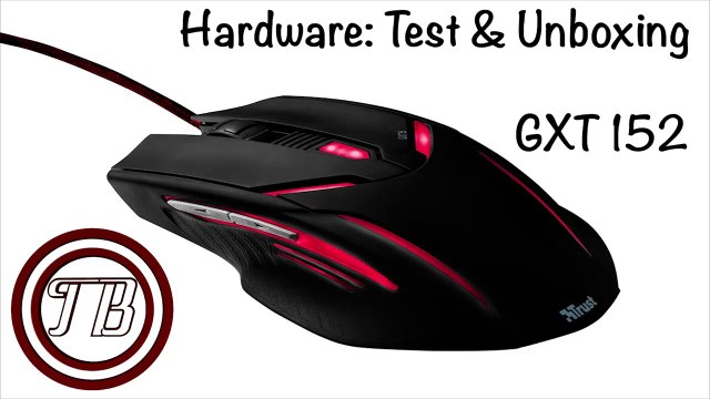Test de la souris gaming GXT 152 de chez Trust