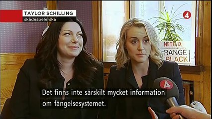 Laura Prepon & Taylor Schilling interview for Tv4