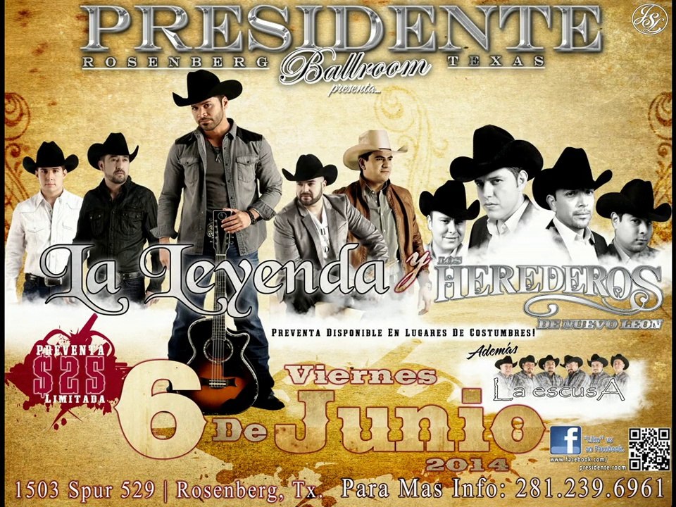 La Leyenda y Los Herederos De Nuevo Leon Viernes 6 De Junio (Cumbia Mixx)