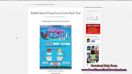Bubble Island Cheats Unlimited Coins and Lives (2014 Updated)