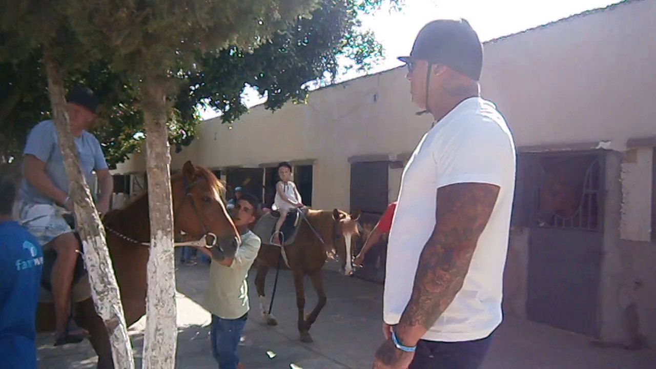 SAHARA BEACH Mai 2014 Emy a cheval