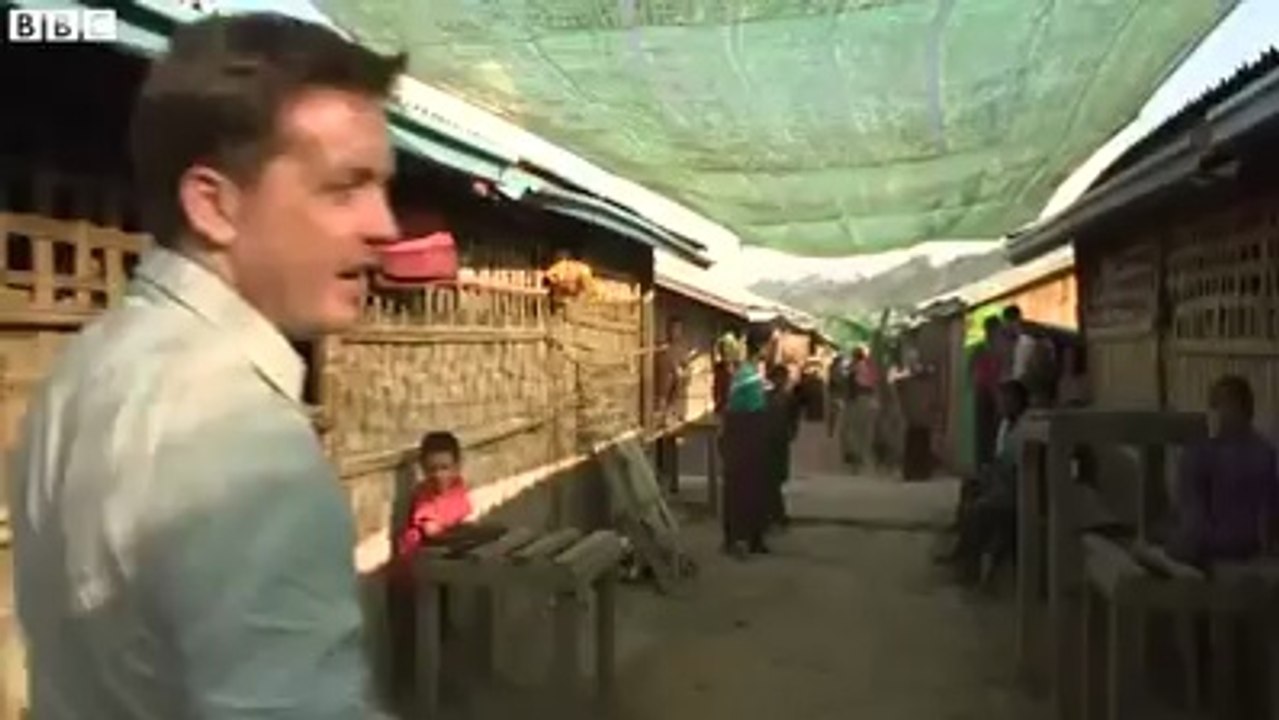 Inside 'abandoned' Rohingya camp