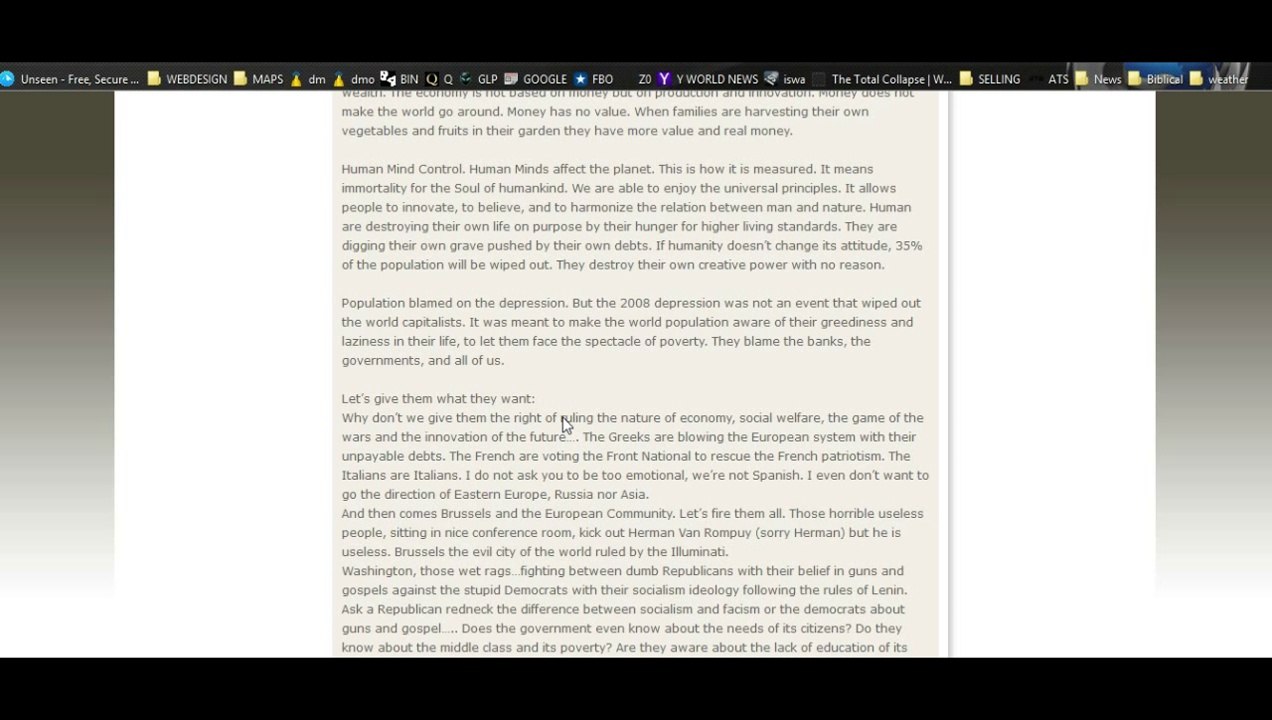 BILDERBERG 2014 OPENING SPEECH!