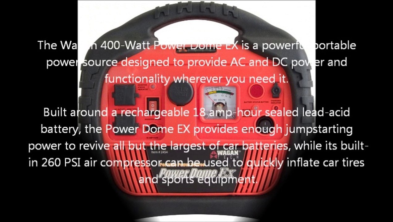 Wagan Power Dome EX 400-Watt Jump Starter Review