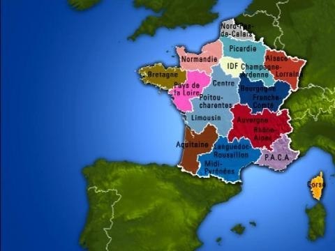 Réforme territoriale: la carte des régions de François Hollande - 03/06