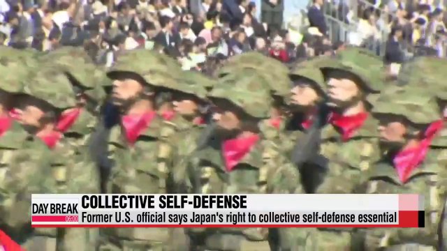 Former U.S. official endorses Japan's right to collective self-defense