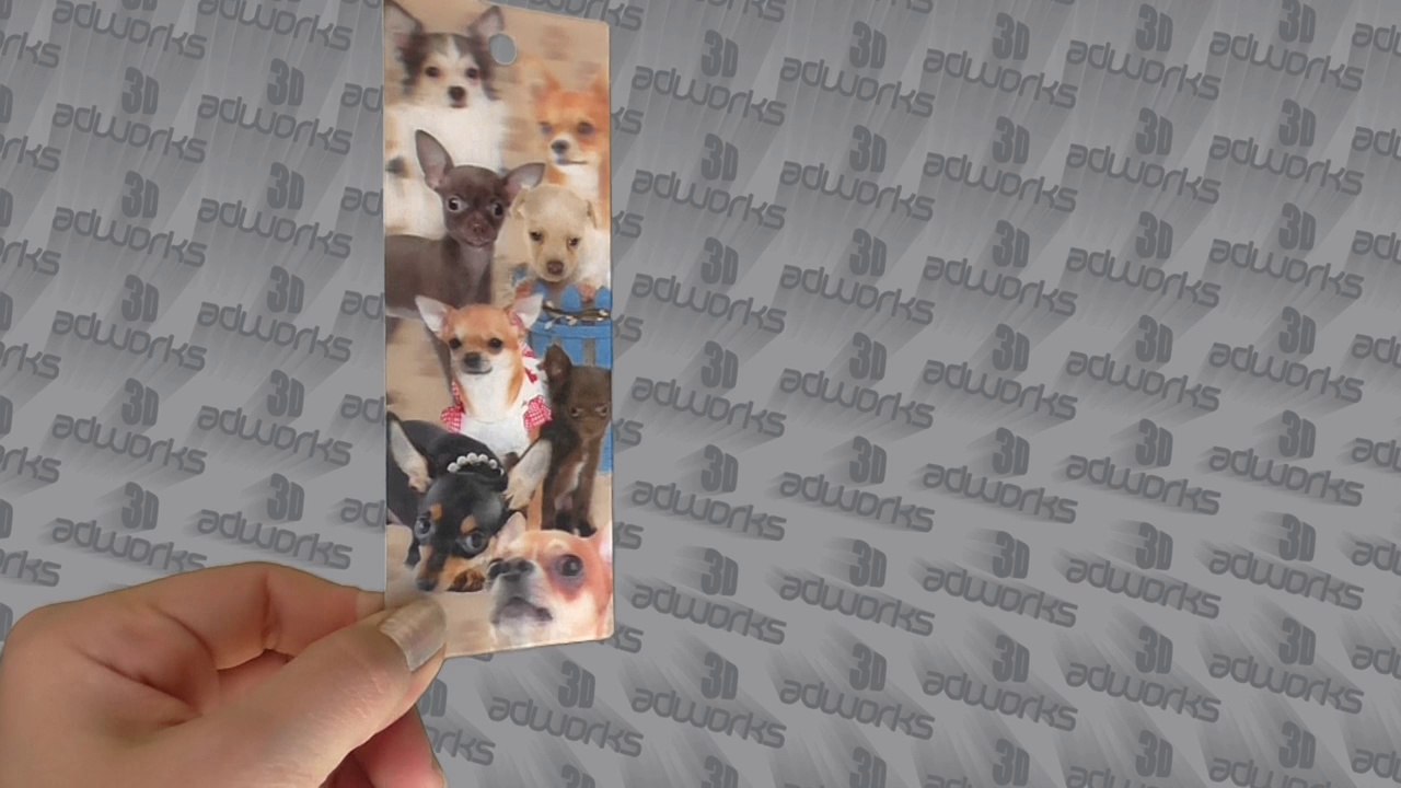 3D Lenticular Kitap Ayracı(Bookmark)