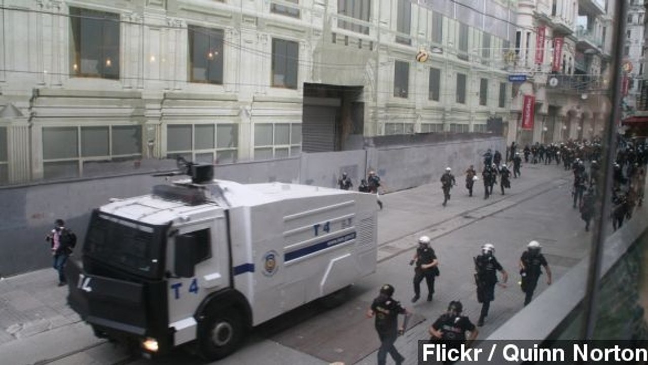 Turkey Locks Down Taksim Square On Gezi Protests Anniversary