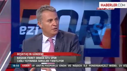 Fikret Orman: Ronaldinho Beşiktaş'ın Kapısından Geçemez