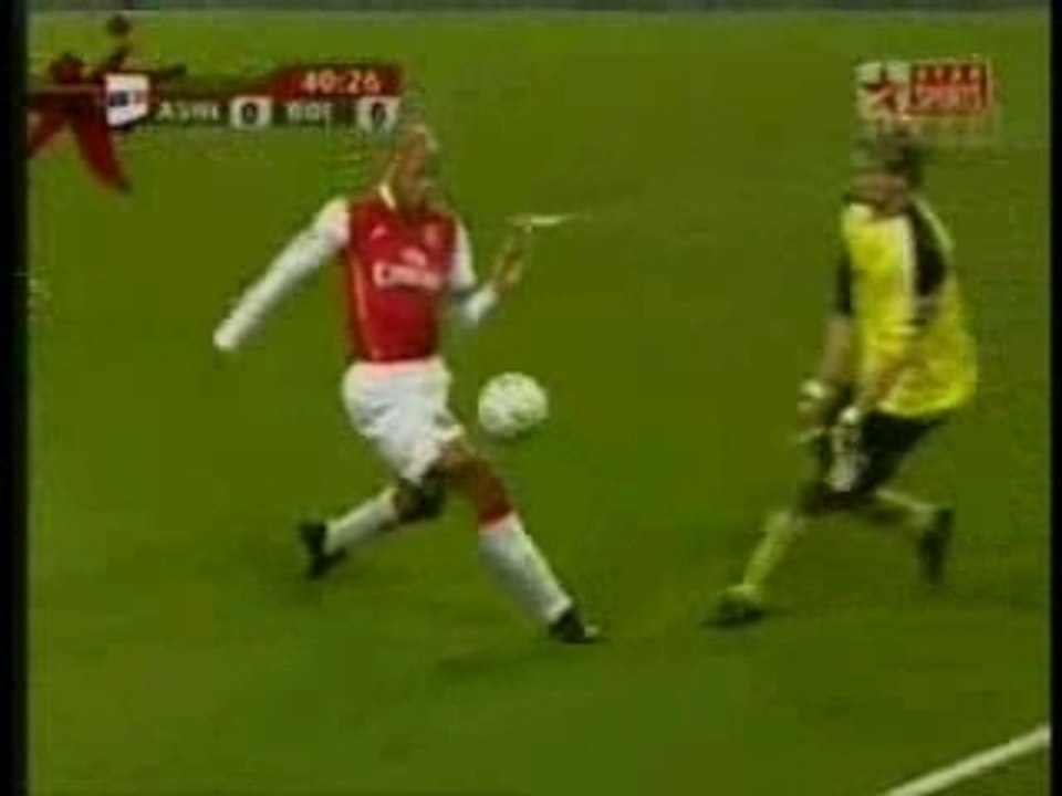 Henry backheel saved on the line