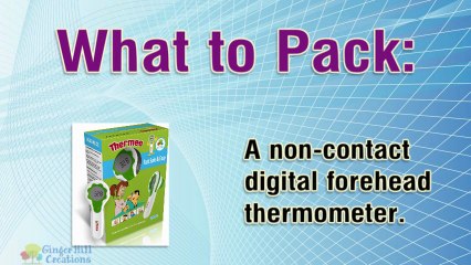 Traveling Home and Abroad -- The First Aid Kit