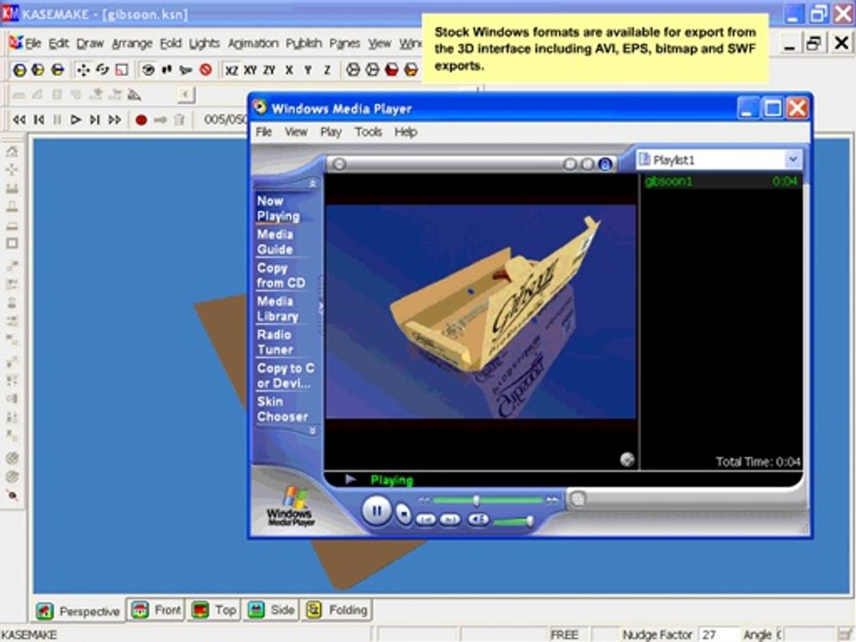 kasemake 3D animations packaging design program software  sales03@cutcnccam.com