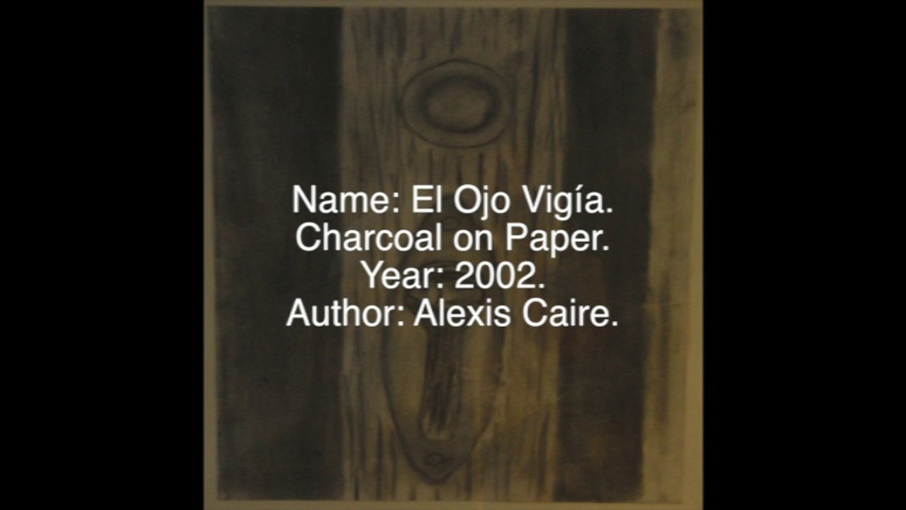 ALEXIS CAIRE - EL OJO VIGIA - SAATCHI ART - www.saatchiart.com/alexiscaire