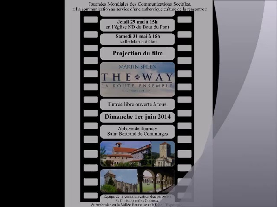 Journées Mondiales de la COM 2014 avec les paroisses de Gan, Mazères-Lezons et Jurançon