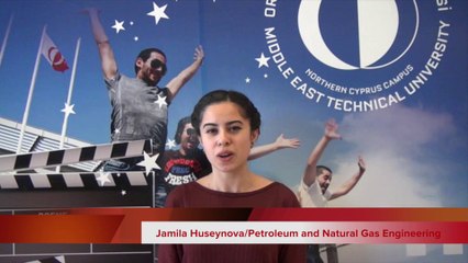 Jamila Huseynova-METU NCC Student from Azerbaijan