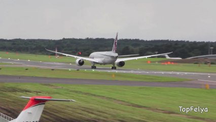 Boeing787 Insane Steep takeoff Dreamliner fly like a combat aircraft