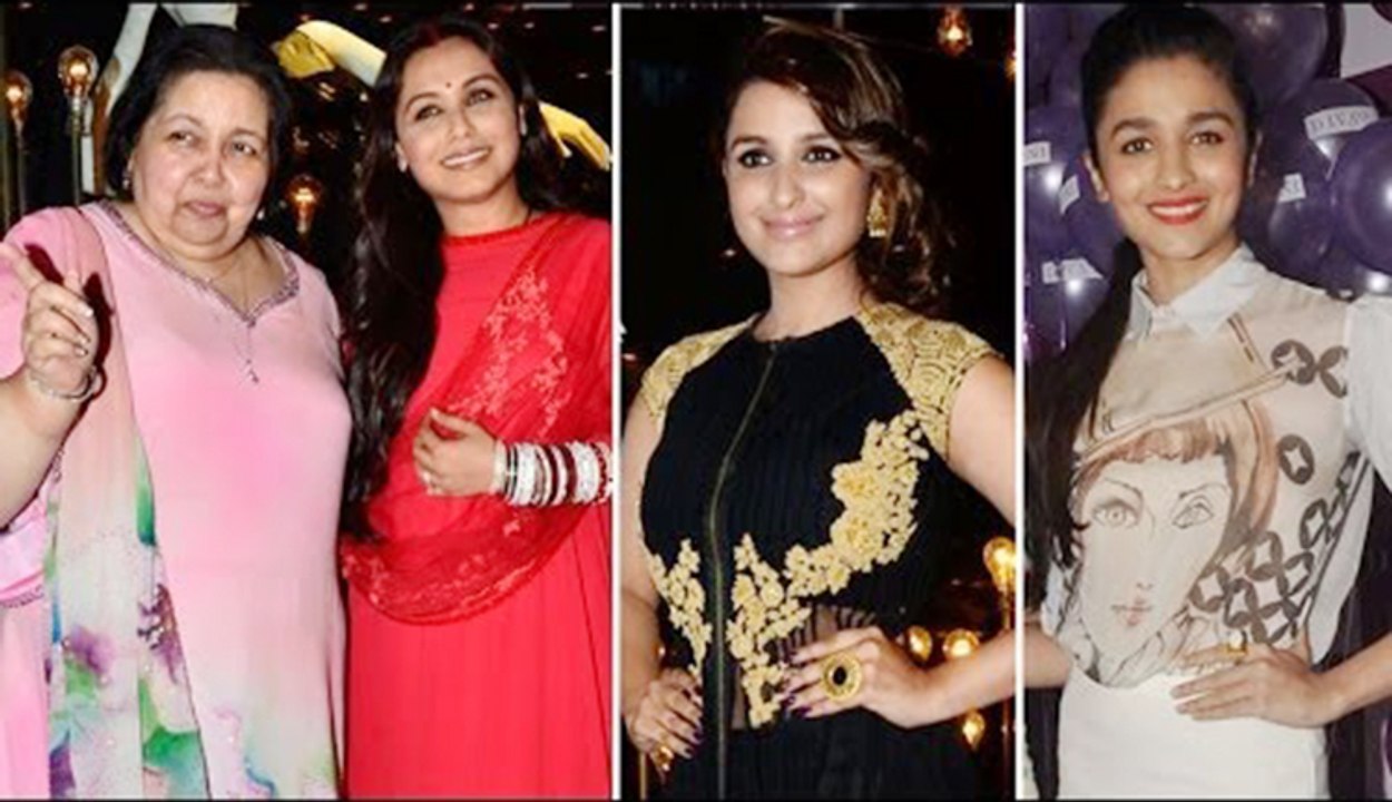 Rani Mukherjee, Parineeti, Arjun Kapoor & Others attend the launch of YRF fashion line