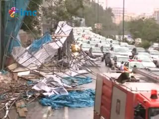 İran'da kum fırtınası