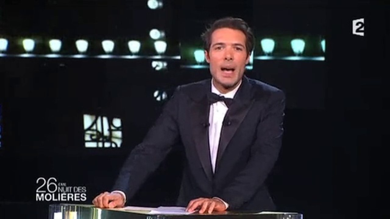 Nicolas Bedos dynamite "Les Molières" sur France 2