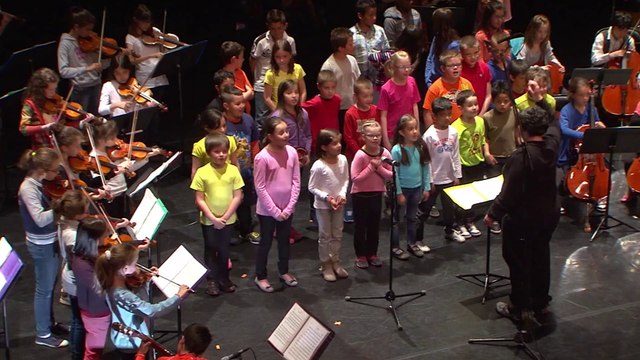 Spectacle des classes à horaires aménagés de musique et danse