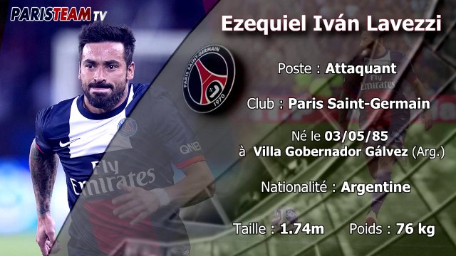 Présentation d'Ezequiel Lavezzi