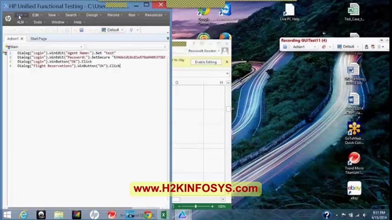 QTP Online Training and Placement | HP UFT Training Online | QTP Training in USA, UK, Australia, Canada