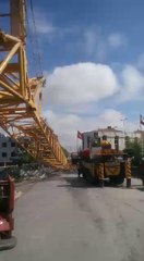 Ankara Büyük Çankaya Otel Vinç sökümü