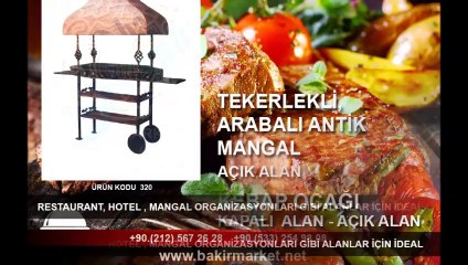 KENDİN PİŞİR KENDİN YE MANGALLARI OCAKBAŞI ÜRETİMİ