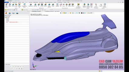 ZW3D Otomobil Modelleme
