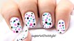 Polka Dots Nail Art - How to use dotting tool