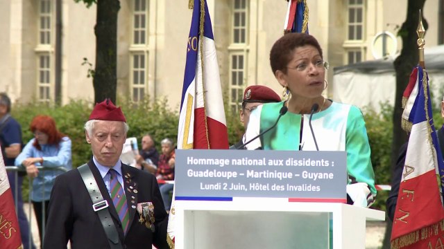 Hommage national aux anciens combattants issus de la Dissidence antillo-guyanaise