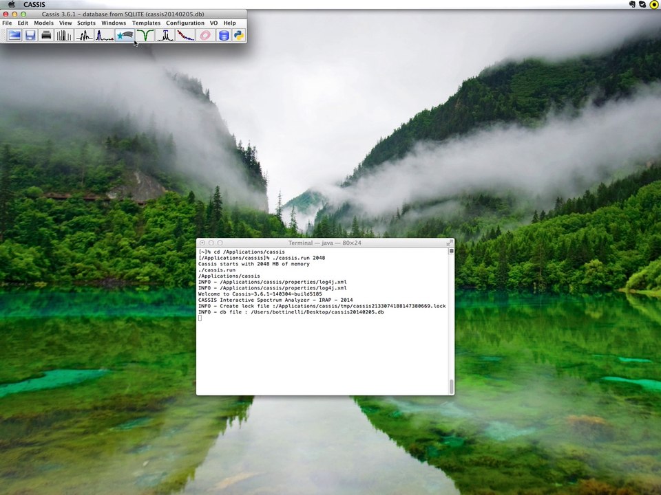CASSIS tutorials: How to start CASSIS and display a spectrum