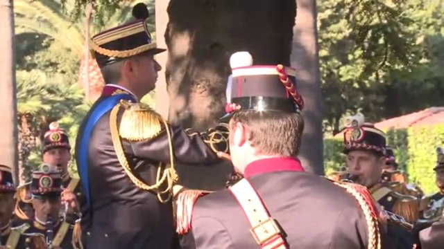 Roma - Napolitano in occasione dell'apertura dei giardini del Quirinale (02.06.14)