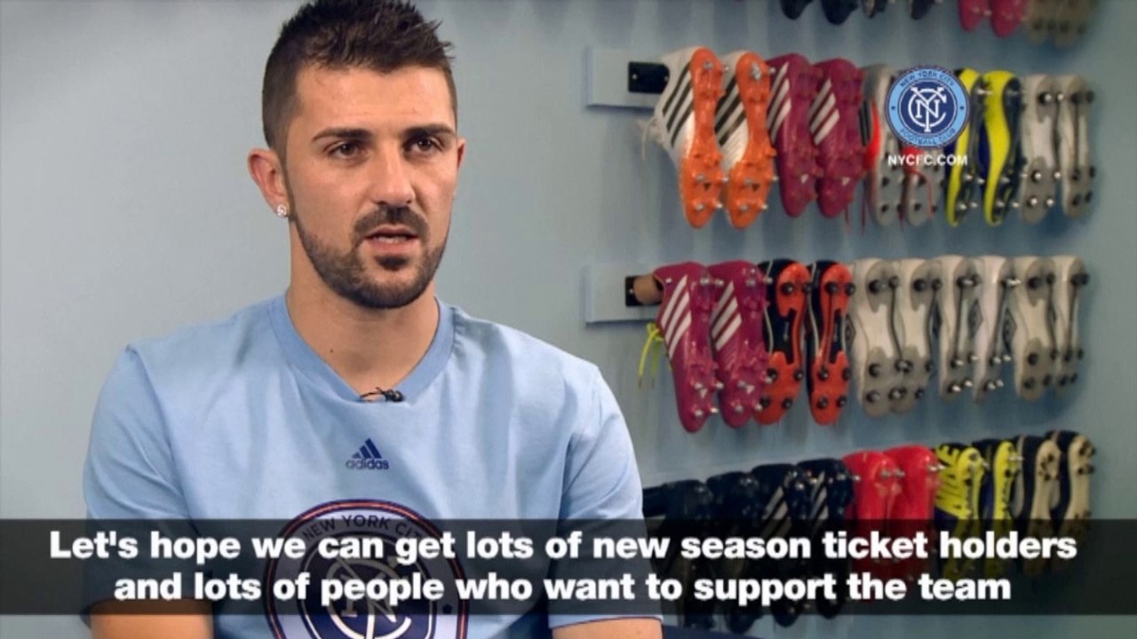 Villa: NYC 'zum besten Klub der MLS machen'