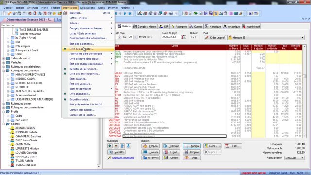 EBP Paye V18 : La taxe sur les salaires