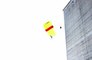 Base jumping from a 85m tower in Ryttervik, Egersund, Norway - Base Jump