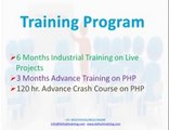 PHP 6 Month/weeks Industrial Live Project Training in Gurgaon Delhi NCR