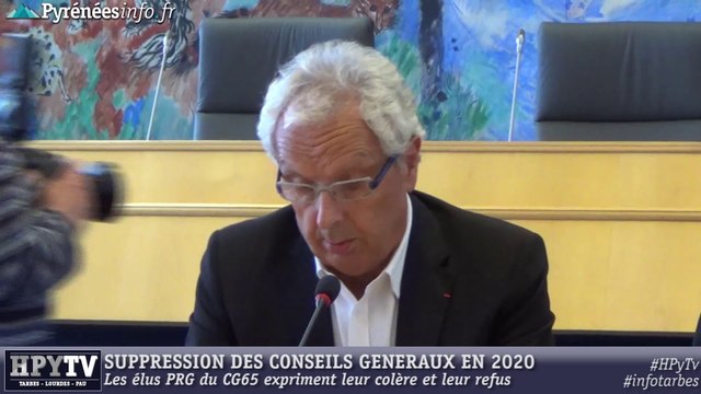 [HAUTES-PYRENEES] Réforme des départements La colère des élus PRG (2 juin 2014)