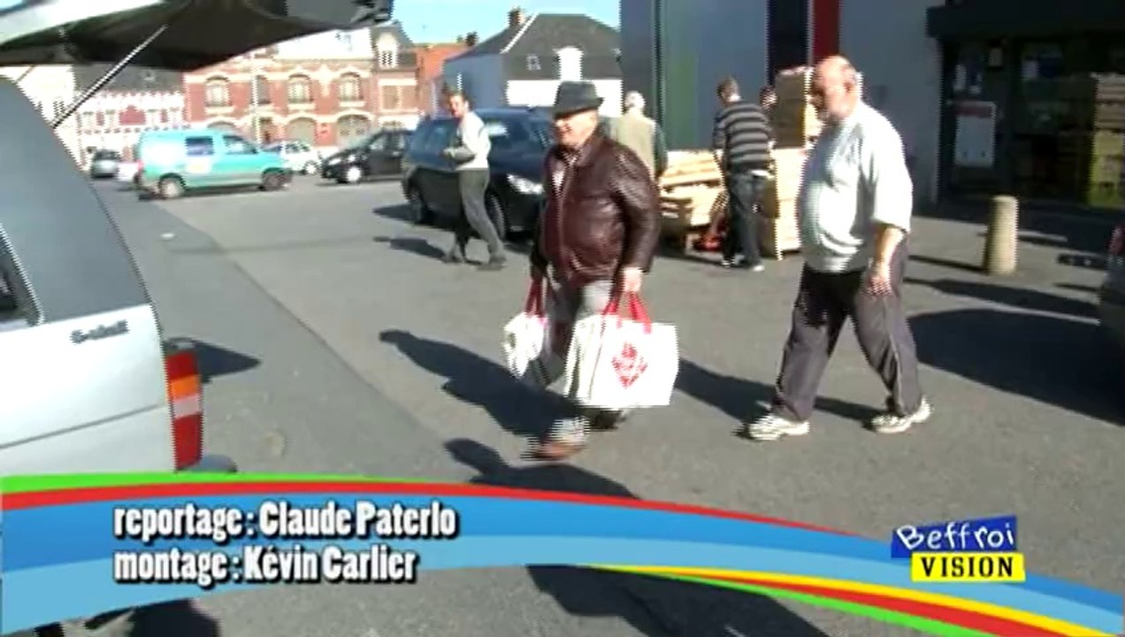 Distribution de colis aux anciens combattants