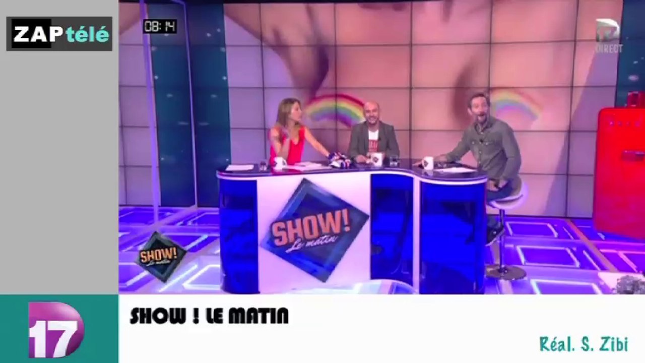 Zapping Télé du 3 juin 2014 - Envoyé depuis les tribunes, un avion en papier atteint la tête d'un joueur sur le terrain !