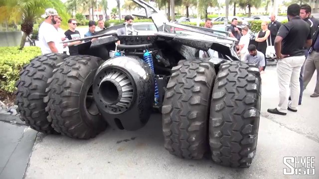 Batmobile Tumbler from Team Galag at Gumball 3000 2014