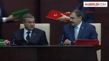 1cumhurbaşkanı Gül ile Türkmenistan Cumhurbaşkanı Berdimuhamedov Ortak Basın Toplantısı Düzenledi