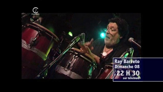 Bande annonce concert de Wychef Jean puis Ray Baretto dimanche 8 juin à 21h30 sur telesud