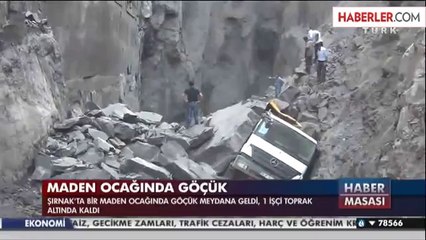 Şırnak'ta Kömür Ocağında Göçük