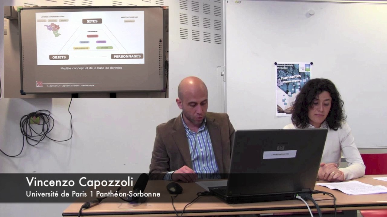 "Humanités & numérique" - Alessia Zambon et Vincenzo Capozzoli