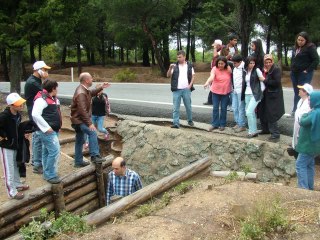 Bandırma Çınarlı Gençlik Derneğinin, Çanakkale'de şehitlik ziyareti.