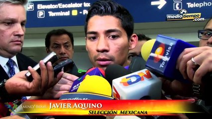 Apenas me cae el 'veinte': Javier Aquino