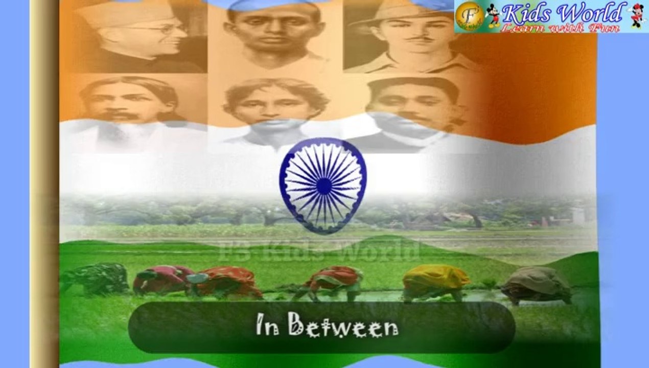 Nursery Rhyme-I Look At The Flag