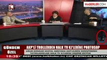 Halk TV'de Masanın Altında İçki Şişesi